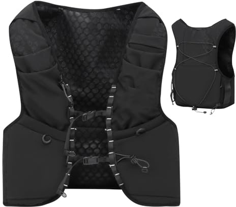 Zaino per gilet da bere – Gilet da bere portatile per attività all'aria aperta, zaino da corsa sotto controllo, resistenza al , per attività all'aperto, ciclismo, campeggio, arrampicata