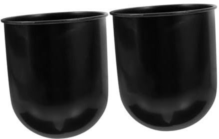 MAGICLULU Portaescobillas De Baño De Plástico Compacto 2 Piezas Soporte para Escobilla De Inodoro Fácil De Usar para Limpieza De Baño