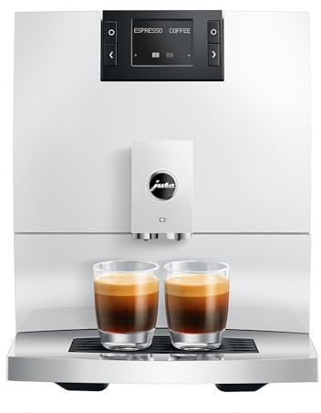 JURA C3 Piano White, 15780, cafetera automática