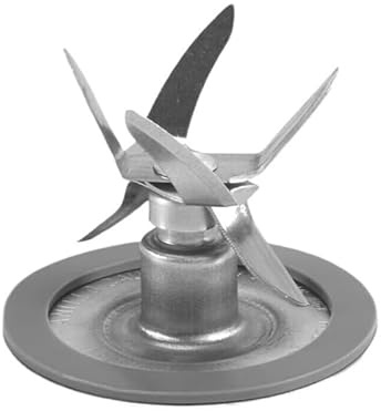 YCOC-Cuchilla for batidora, Compatible con Oster, Cuchilla for exprimidor de Hielo, Cuchillo for Mezclar, 6 Hojas, fácil de Instalar, fácil de Usar