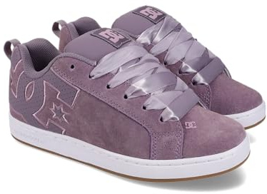 DC Shoes Court Graffik para mujer, Lilac/Lavender, 7.5