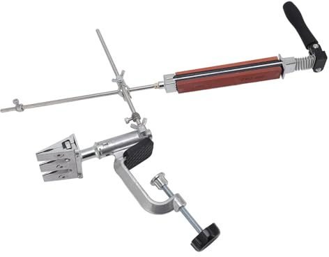 Marhynchus Aiguiseur à Angle Fixe Kit D'affûtage de Couteaux Professionnel avec 4 Pierres à Aiguiser 120# 320# 600# 1500# pour Couteaux de Chef de Cuisine Petits Outils