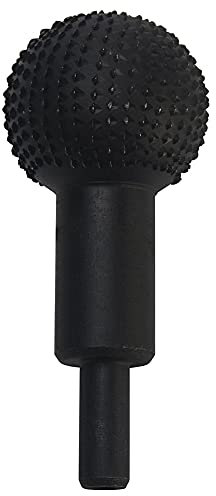 RUSWEST Esfera Extrema Fresa Giratoria Cabeza de Pulido Giratoria Fresa de Carburo Bola de Fresa Fresa Giratoria Talla de Cabezal de Pulido (40 Mm)