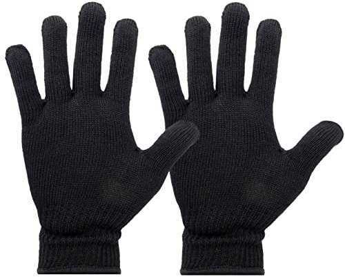Lot de 2 gants thermiques noir résistants à la chaleur pour coiffer fer à repasser outils pour cheveux