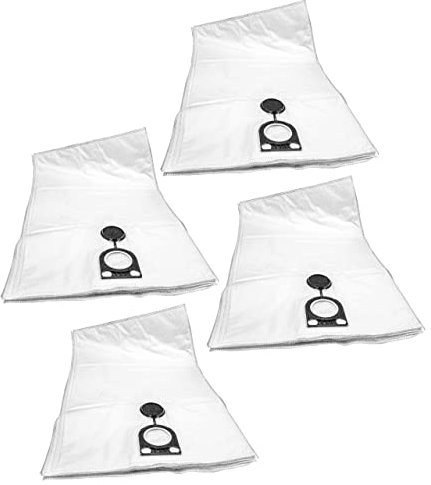 vhbw 20x sacchetto compatibile con Bavaria BVC 1250 S aspirapolvere - microfibra, 50cm x 33cm Bianco