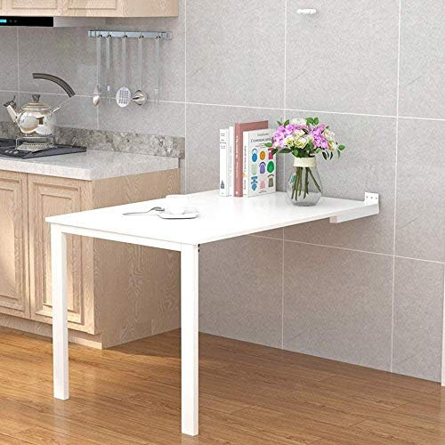 CASEGO Multifunktionaler Wandklapptisch, großer Stauraum auf kleinem Raum, geeignet für Wohnzimmer, Schlafzimmer, Küche usw., 75 x 45 cm