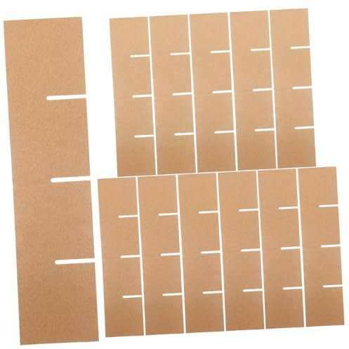 NAMOARLY Umzugskartons Gläser Wiederverwendbare Trennwände aus Papier Einfache Montage Schutzverpackung für Glas und Geschirr Lagerung und Gastronomie