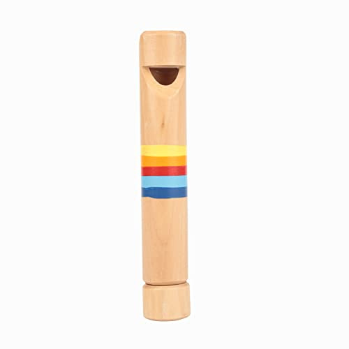 Yusat Holzpfeifeninstrument 17×4×3 Holzfippel Piccolo Flöte Instrument Kinderspielzeug Geschenk