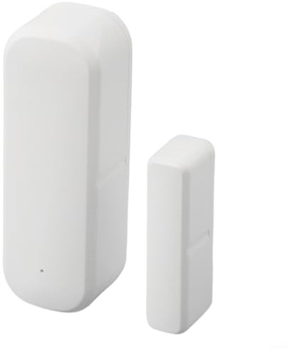 FACULX Sensor WiFi de alarma para puerta y ventana con sensor magnético, sensor de puerta inteligente con soporte de voz, para sensor de puerta Tuya (WIFI)