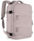 awoawo Zaino da viaggio da uomo e donna, impermeabile, 35 l, per laptop da 16 pollici, per viaggi d'affari, business, escursioni, colore rosa, Rosa coupled, coupled pink, Business