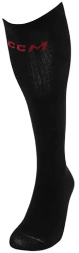 CCM SOCKLINERK Junior Hockeysocken, OSFA 32-36 (Schwarz)