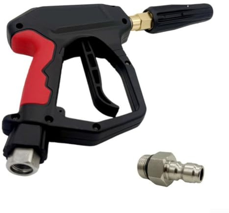 Industriequalität 304 Edelstahl Hochdruckreiniger Schaumpistole mit Anti-Design und ergonomischem Zugauslöser für längere Nutzung (1/4)