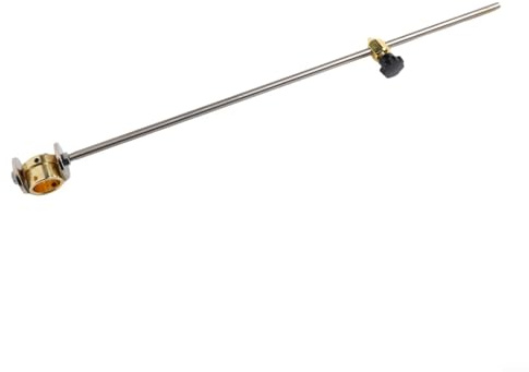 Autilyshop PT31 Plasmaschneider, Kreisschneider, Führungsrolle, Messing und Edelstahl, Positionierungsstange, 460 mm Länge für präzise Brennerschnitte, ForLGK40 Plasmaschneidmaschine