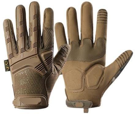 Gants d'équitation Printemps Automne pour homme Écran tactile Gants de sport avec doigts entiers antidérapants