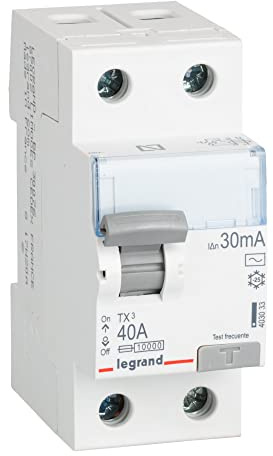 Diferencial Legrand 2P 40A 30mA AC TX3403033