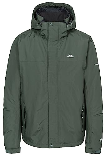 Trespass Donelly Mens Waterproof Jacket Olive in Size - XL