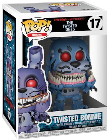 Funko POP! Books: Five Nights At Freddy's (FNAF) - Twisted Bonnie - FNAF The Twisted Ones - Vinyl-Sammelfigur - Geschenkidee - Offizielle Handelswaren