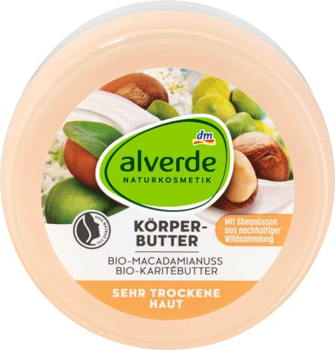 Alverde - Burro per il corpoMacadamianuss, 200 ml