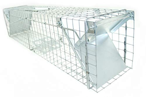 POKM Toolsmarket GmbH Lebendfalle Marderfalle Katzenfalle 82x17x20 mit 2 Eingängen