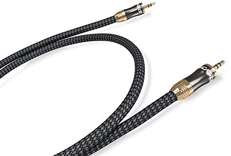 Ricable MJ1 MAGNUS 3.5 Jack 1 mt - Cavo Hi-End Audio Stereo Jack 3,5 mm per Cuffie