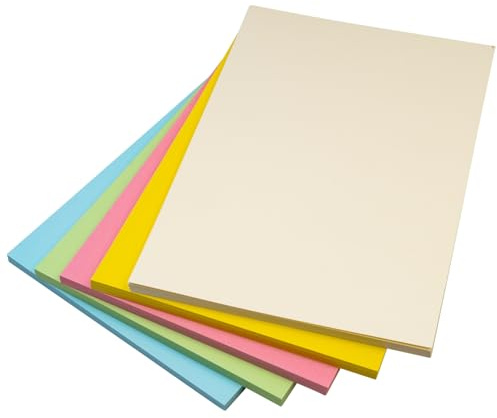Hawksbill 225GSM A3 Pastel Card Stock Premium Bright Pastel Cardstock 25 Pack