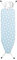 Brabantia - Ironing Board B - with Steam Iron Rest - Medium & Foldable - Adjustable Height - Non-Slip Feet Cotton Cover - Child & Transport Lock - Fresh Breeze - 124 x 38 cm