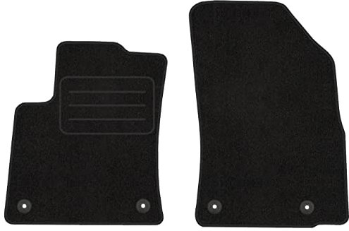 Vorne Velour Fußmatten Satz für Citroen C3 Aircross (ab 2017) - 2-teilig - Passgenau