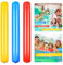 Lot de 3 Frite Piscine Noodle,Gonflables Frite Piscine,Nouilles Piscine Gonflables pour Enfants et Adultes,Mousse Bâtons Gonflables pour Piscine,Nouilles de Piscine pour la baignaou l'aquasport