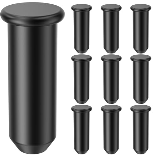 PEBA® Waterproof Sealing Plug for Junction Boxes M20 M25 Accessories for Junction Box Cable Connector Sealing Plugs Pack of 10 Black