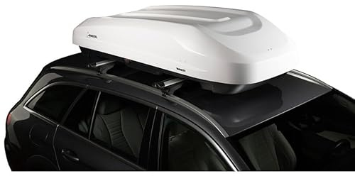 Box VORTEX 470 lt 185x90x43 | Box Portatutto Aerodinamico Althura - Doppia Apertura (Bianco lucido)