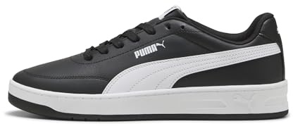Puma Tenis Unisex Court Classic CleanSneaker, Black, 39 EU