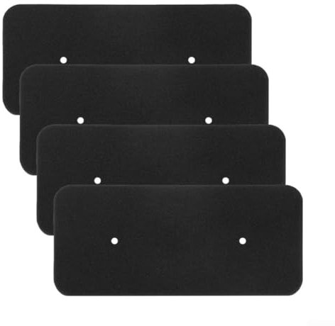 Set di 4 filtri in schiuma per asciugatrice, ricambio per pompa di calore e asciugatrice per asciugatrici, migliora le prestazioni