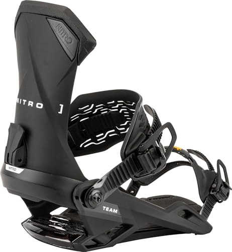 Nitro Snowboards Herren Team Bdg Snowboardbindung, Ultra Black, M