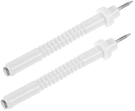 SHINEOFI Gasherd Elektrodenzünder 2 Stück Höhenverstellbar Keramik Edelstahl Zuverlässige Zündung für Naturgas und Gasherde für Küche und Gewerbe