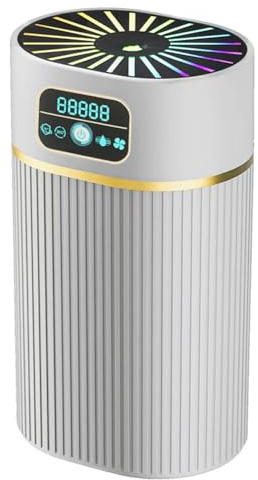 Pqahffowr Humidificador de gran capacidad para oficina, humidificador de niebla fría para dormitorio y habitación grande, optimizador de aire B