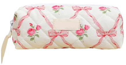 Bolso De Maquillaje Acolchado | Gran Organizador para Viajes por Carretera | Estuche Impermeable Grande para Artículos De Higiene Mujeres Niñas | Uso Diario Mochilero Viajes Negocios Vacaciones