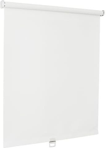 Print Cycero packaging Springrollo - Mittelzugrollo - 120 x 180 cm weiß - Lichtdurchlässig Mittelzugrollo, Zugrollo - Tageslicht Schnapprollo - Verdunkelungsrollo - Standard Stoff Rollo