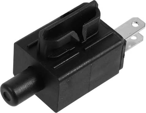 BESPORTBLE Interruttore del Sedile del Tosaerba a 2 Pin in Plastica Dura, Ricambio di Sicurezza Compatibile Vari Modelli di Tosaerba per Giardinaggio e Prato