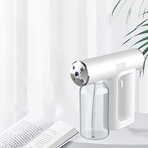 RASTKY Nebulizador de Mano Blanco Perla de Larga Duración, Pulverizador Nano Atomizador, Pulverizador Avanzado para Lugares Públicos, Máquina de Pulverización Eléctrica Portátil para el Hogar en