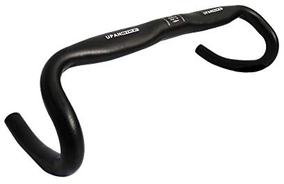 UPANBIKE Fixed Gear Bike Road Bicycle Aluminum Alloy Drop Bar Bent Handlebar Φ31.8mm 420mm
