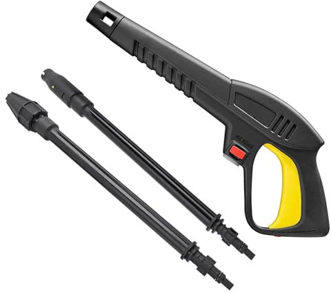 Replacement Pressure Washer Spray Gun with Variable Jet Lance and Rotating Lance, Compatible with Lavor Vax High Pressure Cleaners