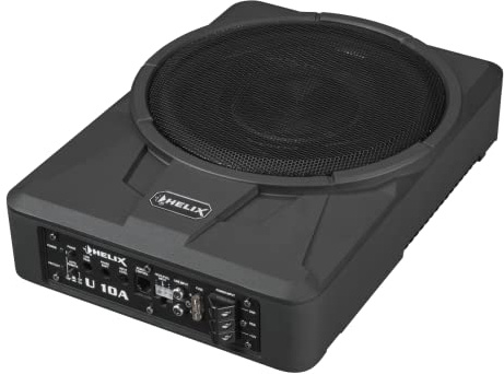 HELIX U 10A - Subwoofer Subwoofer per auto attivo da 25 cm - 360 Watt
