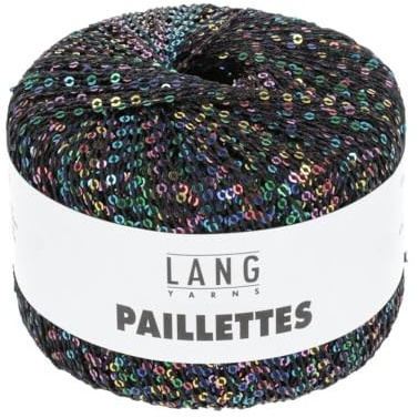 Lang Yarns Paillettes 39.0104 - schwarz/bunt
