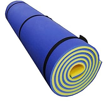 Colcolo Wasser-Schwimmmatte Schwimmender Teppich für Pool-Float, Aufrollbare Wassermatte Wasserhängematte Sommer Pool Floß Liege, Float Lounge für Erwachsene, Boot, Schwimmbad, Blau Grün
