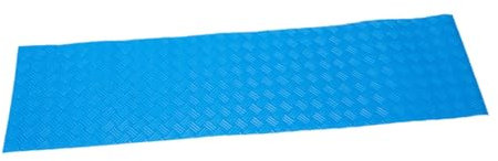 Happyyami Non-slip Pool Ladder Mat Durable Protective Stair Mat for above Ground Pools Soft Material for Comfortable Wave Design
