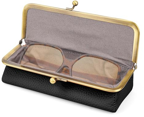 Linkidea Übergroßes Brillenetui, Brillen-Reisetasche kompatibel mit Ray-Ban Square/Aviator Reverse/New Wayfarer