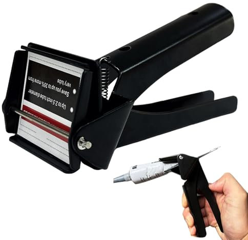 ANISUN Tube Squeezer Tool Paint Tube Squeezer for RTV Silicone Metal Tube Squeezer 2.5 Industrial Size Dispenser