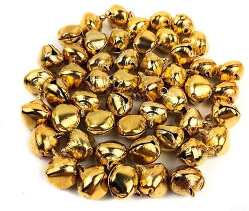 Wandbehang Dekor, Glöckchen zum Basteln, Weihnachtsbaumschmuck (8 mm, 200 Stück)