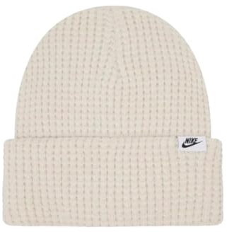 Nike Peak Waffelstrickmütze (US, Alpha, Einheitsgröße, Beige)