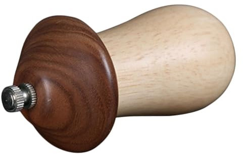 MOLUCKFU Holz Salz Und Pfeffermühle Manuell Für Pfeffer Und Salz Praktische Gewürzflasche Stabil Und Langlebig Für Täglichen Gebrauch